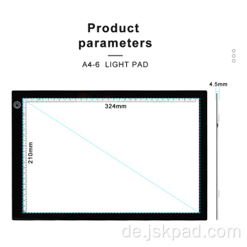 JSKPAD A4 Brightpad für Diamond Painting